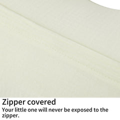 Onacosht muslin nursing pillow cover fits standard 22x17x16.2 inch pillows