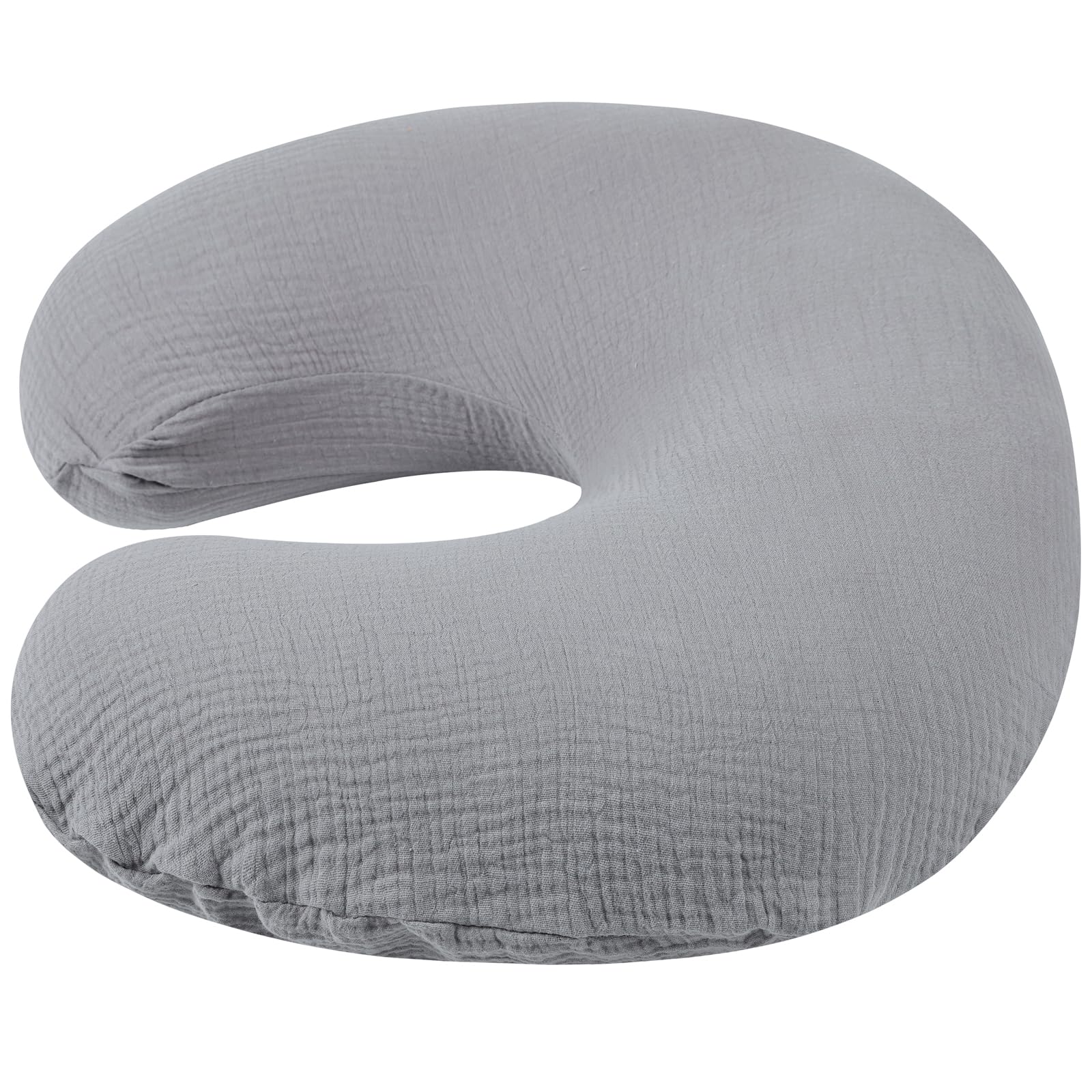 Onacosht 100% cotton muslin cover with airy weave for temperature regulation.