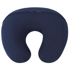 Onacosht muslin nursing pillow cover hidden zipper for safe, snug closure.