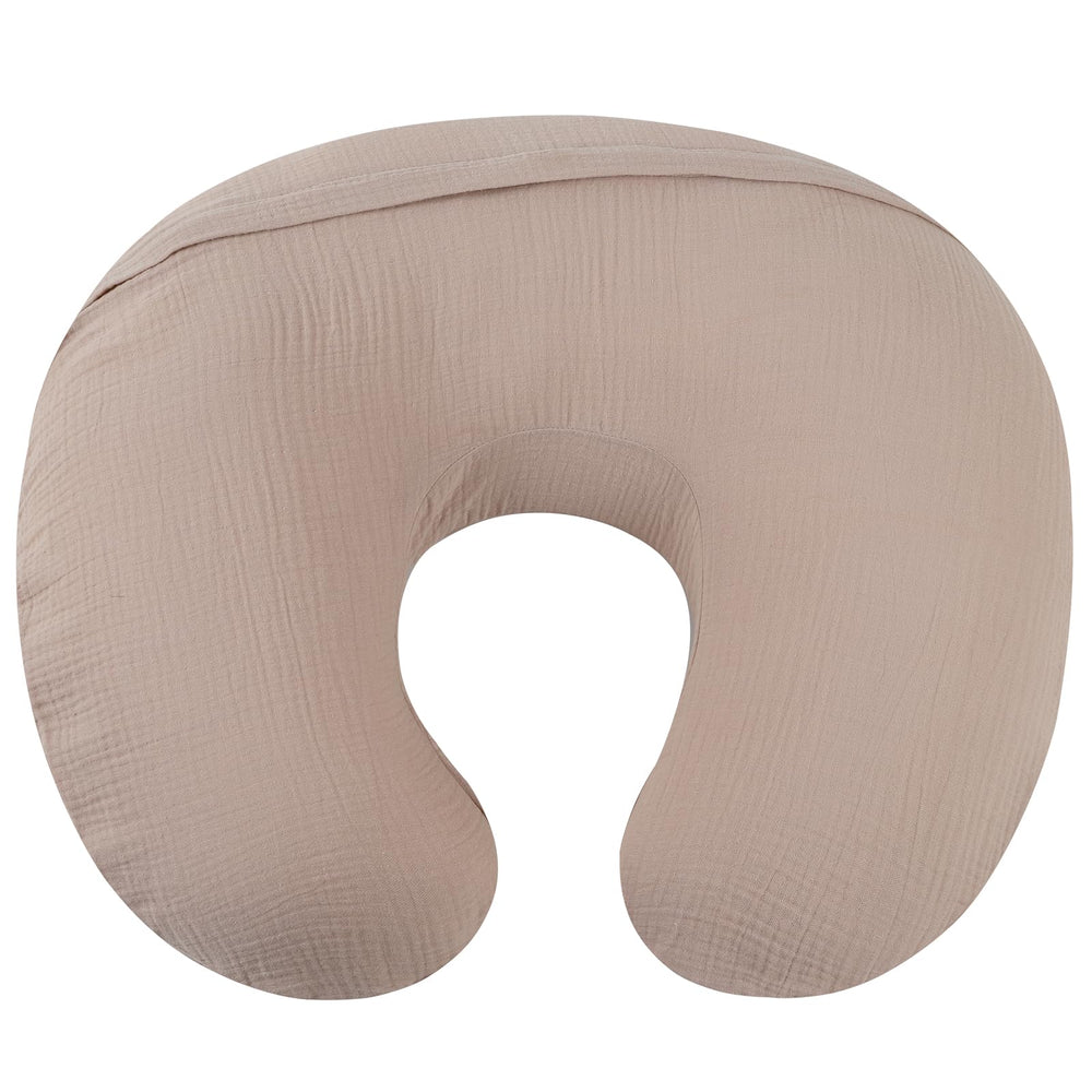 Onacosht muslin nursing pillow cover prewashed softness ideal for sensitive skin.