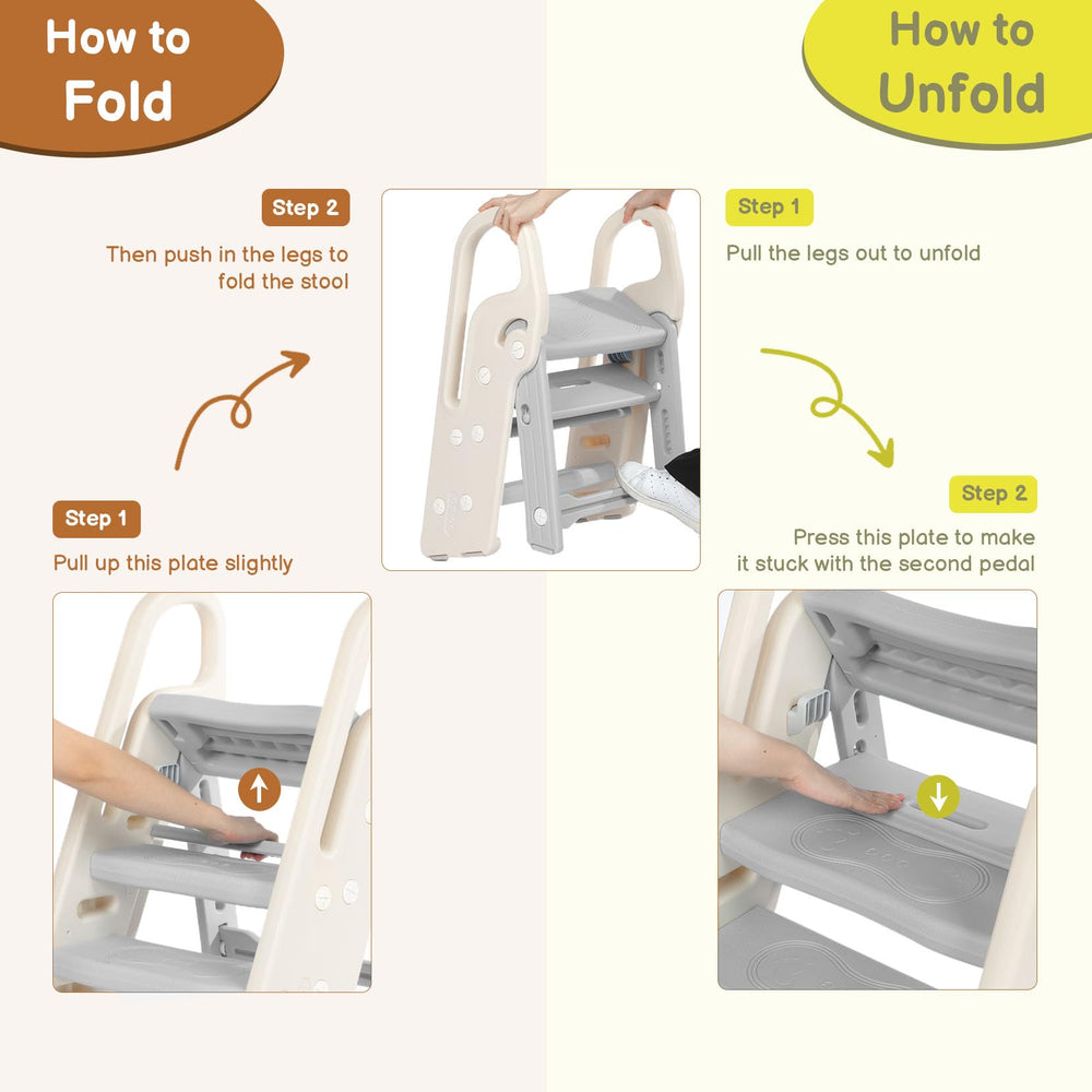 Onasti CPC-certified child stool emphasizes safety for families