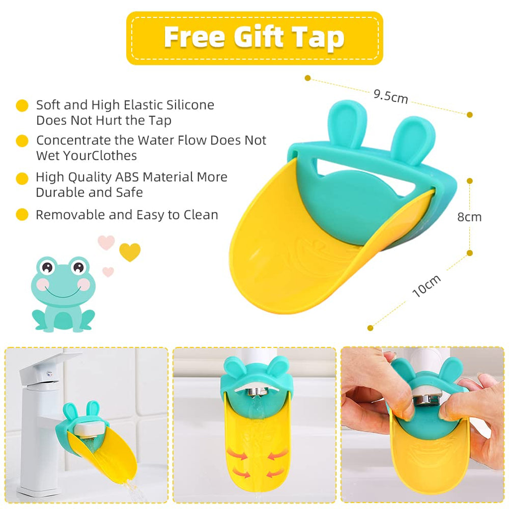 Onasti toddler step stool blue potty-training use supports independent bathroom access.
