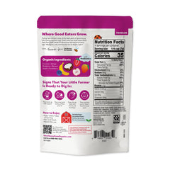Once Upon a Farm coconut melts berry serve highlights soft texture for little hands