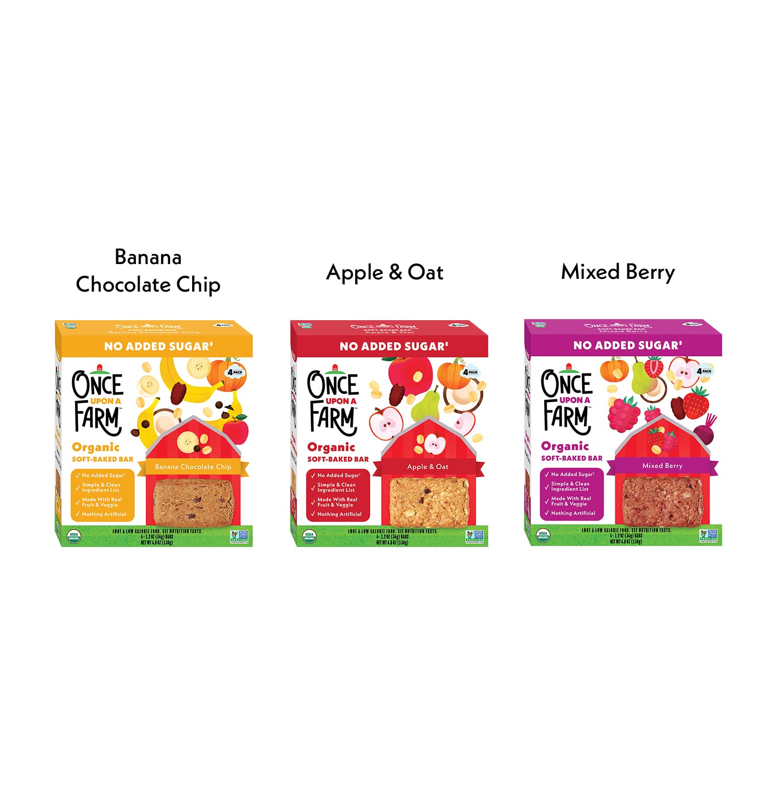 Once Upon a Farm strawberry-banana-coconut-melts smooth, kid-friendly bite.