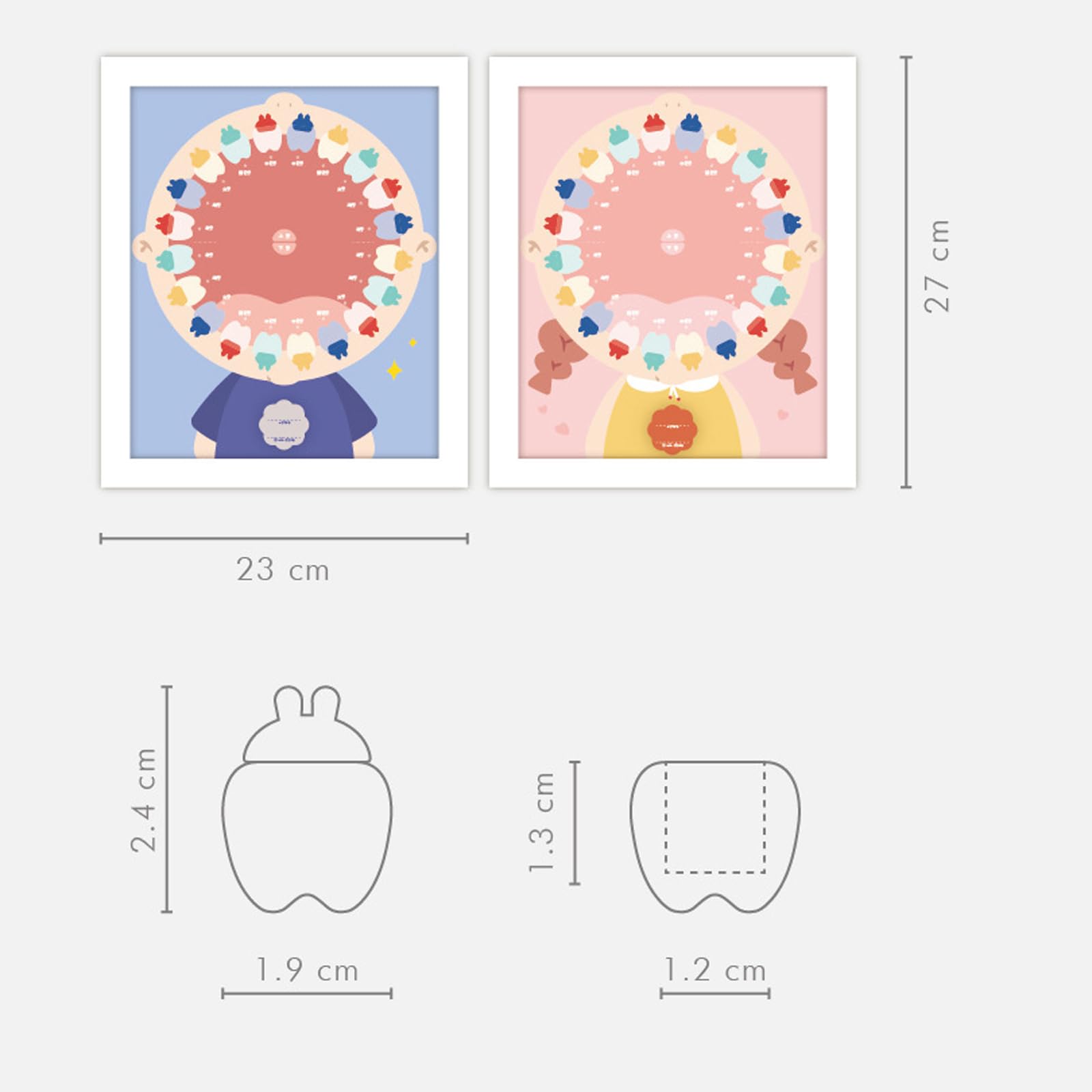 ONCEBABY gift-box packaging idea for baby showers and birthdays.