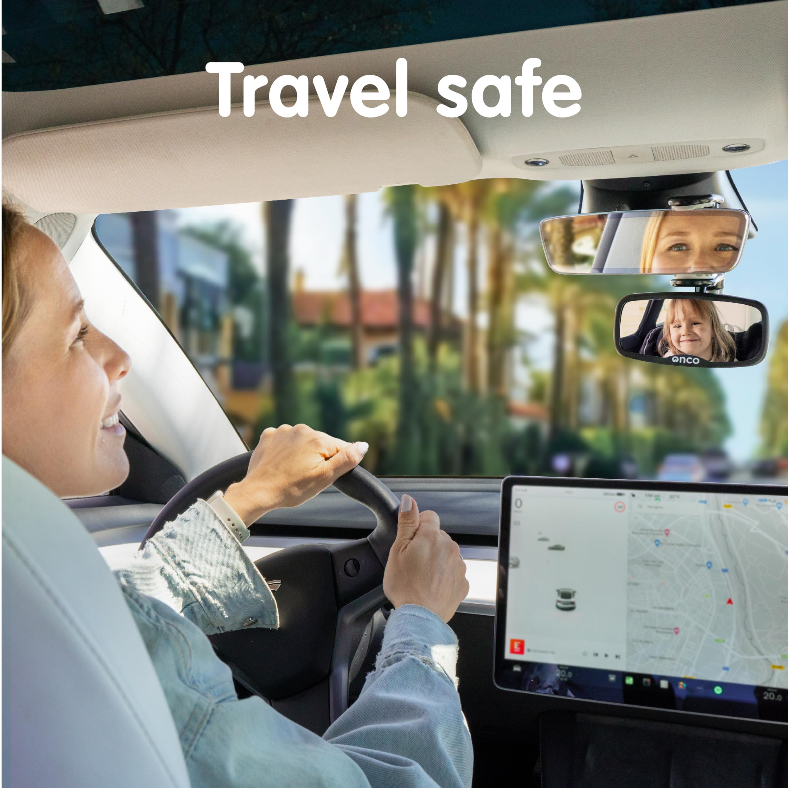 Onco award-winning baby mirrors trusted by families for safe travels.