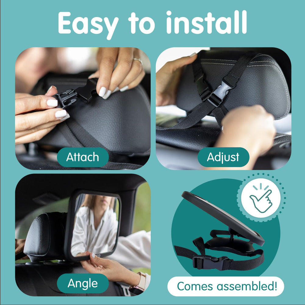 Onco baby backseat travel bundle supports easier, calmer car trips.