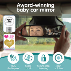 Onco baby window shades use static cling for quick setup.