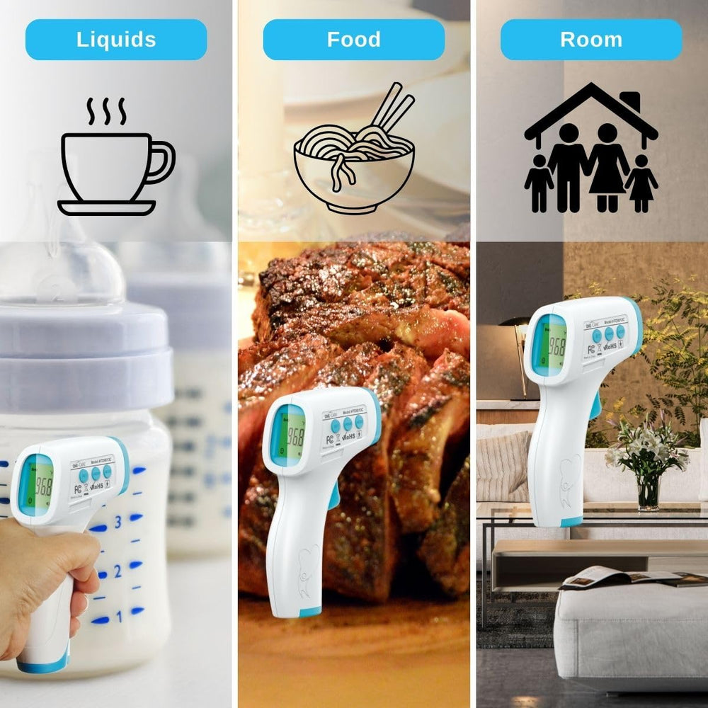 ONE-CARE HTD8813C packaging includes batteries and manual for easy setup.