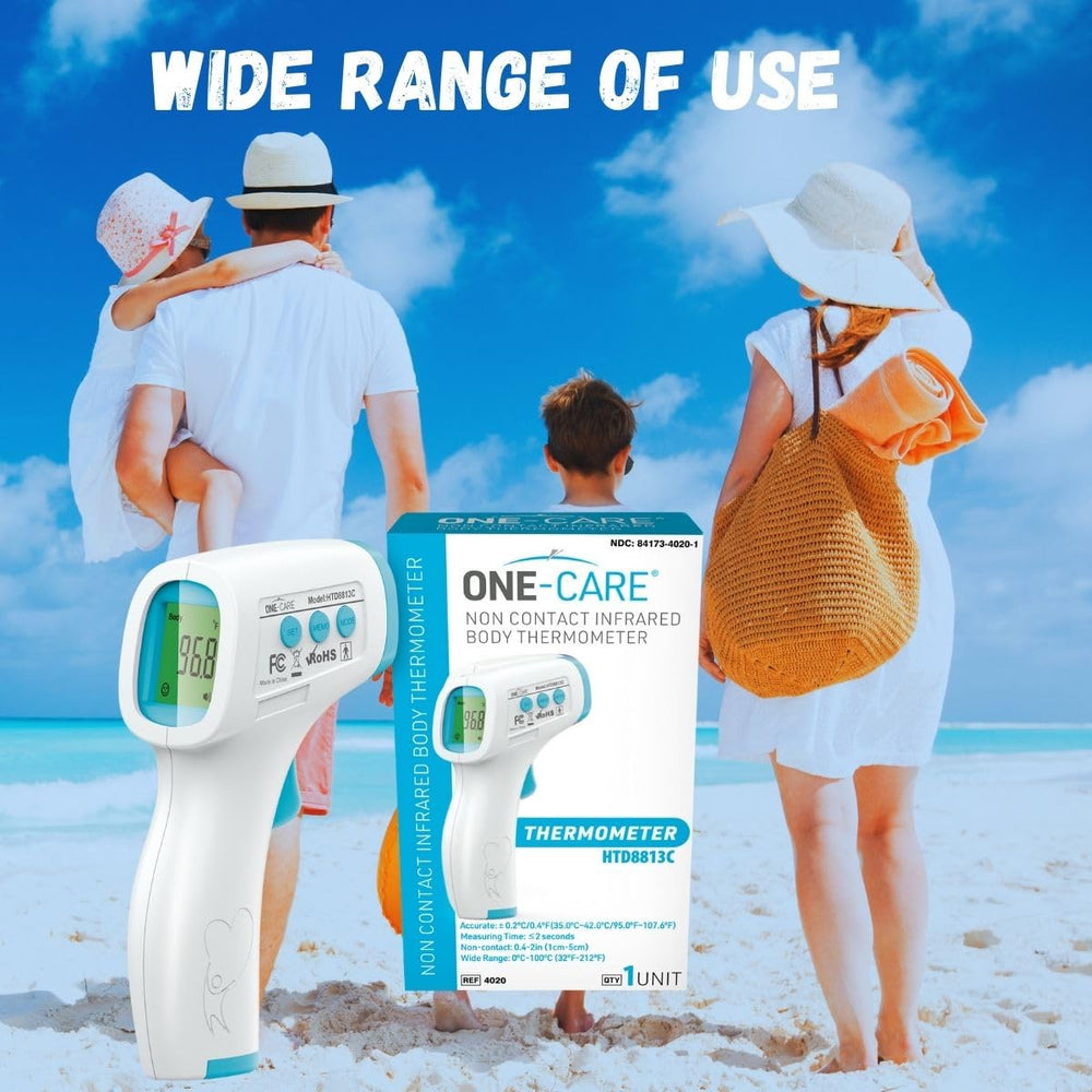 ONE-CARE HTD8813C silent mode enables discreet nighttime readings.