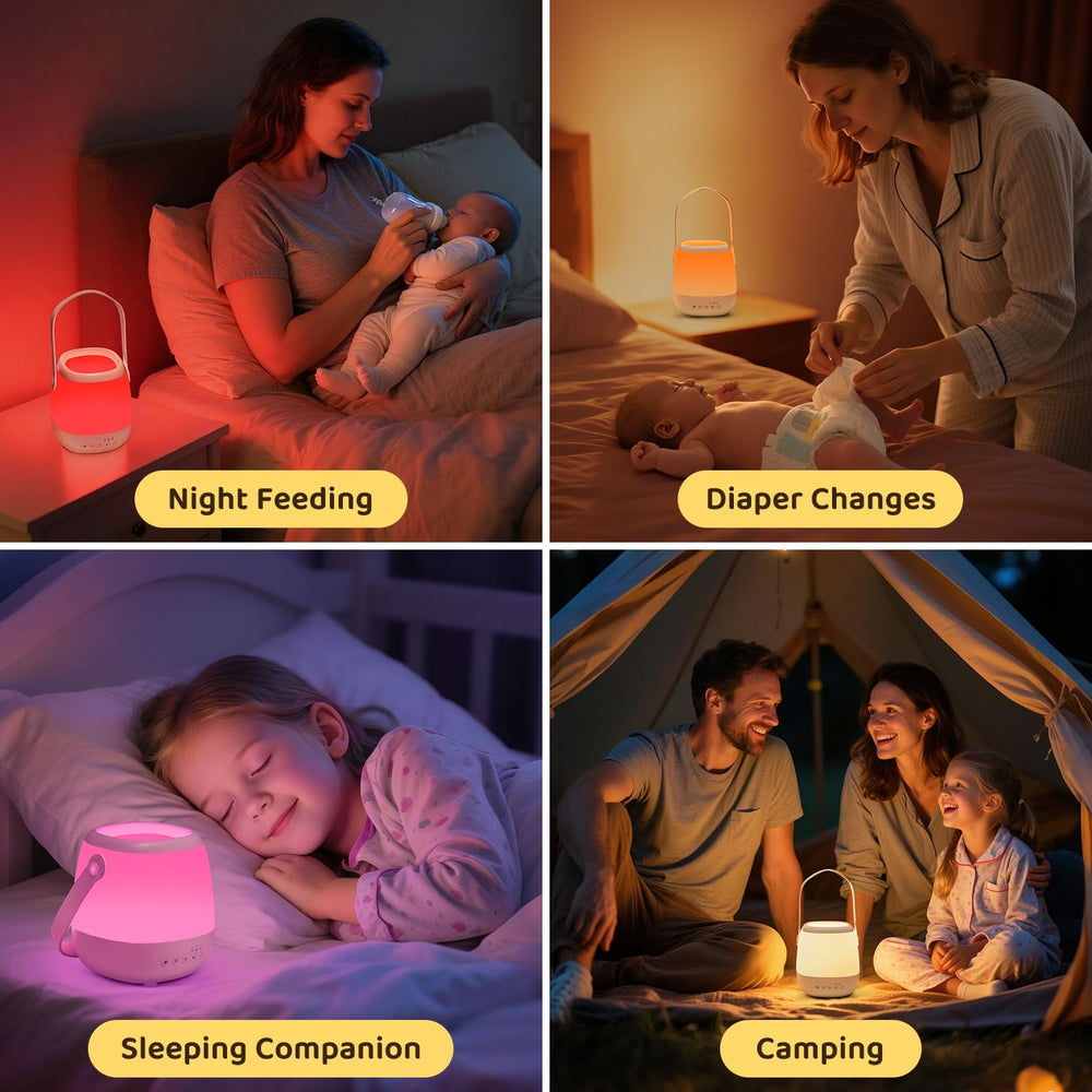 One Fire egg light nursery lamp adds soft ambient glow