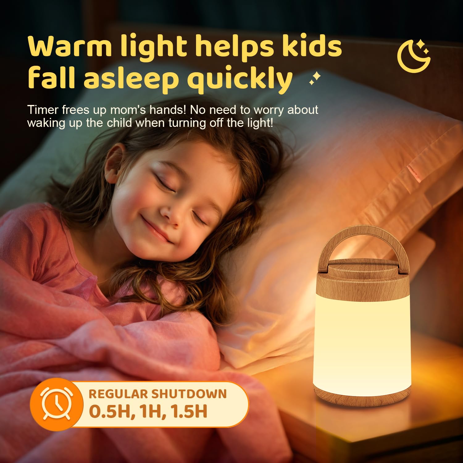 One Fire Egg Light portable handle for cordless use