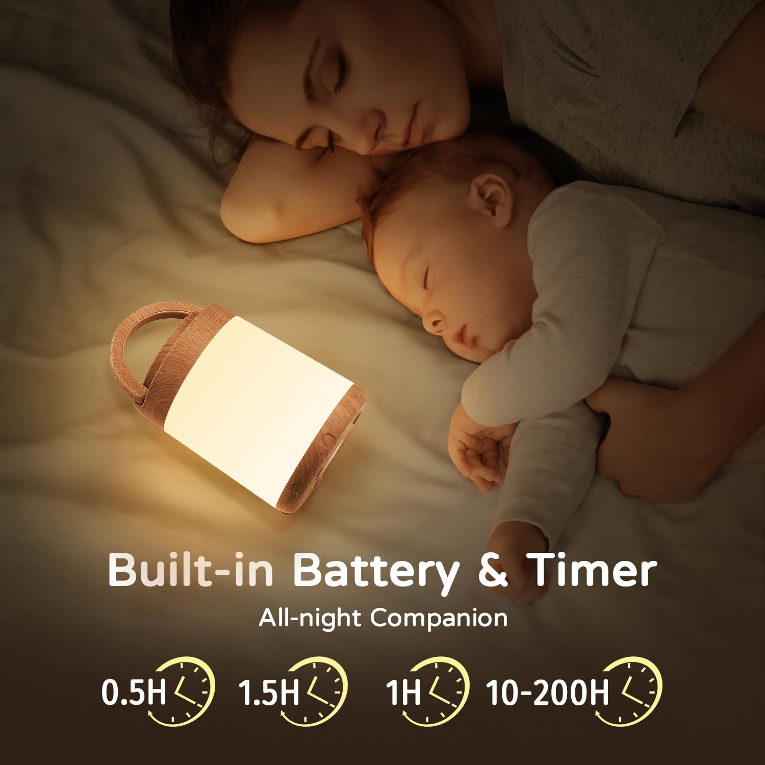 One Fire Egg Light rechargeable battery powering long nights