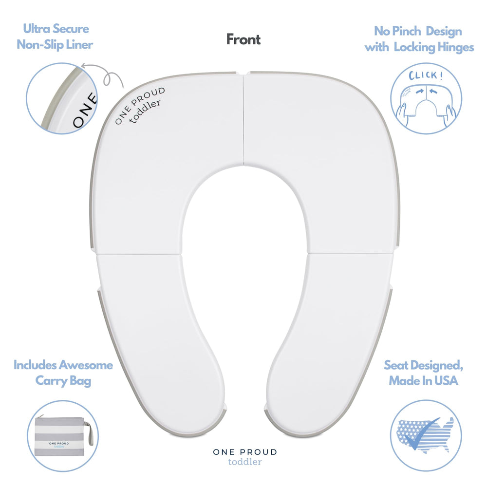 One Proud Toddler clean-design surface wipes clean easily after use.