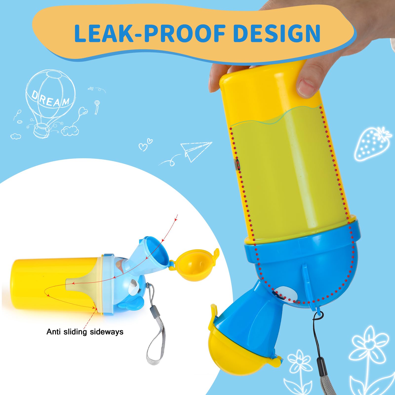 ONEDONE 500ml capacity urinal suitable for on-the-go needs
