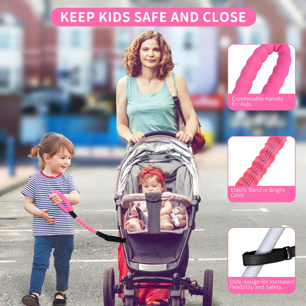 ONEDONE toddler-travel-20inch-strap provides safe distance while exploring crowded venues.