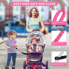 ONEDONE toddler-travel-20inch-strap provides safe distance while exploring crowded venues.