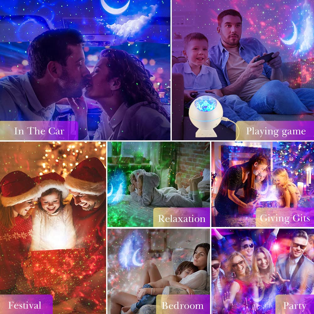 One Fire Galaxy Projector makes a thoughtful gift for teens and adults seeking ambience.