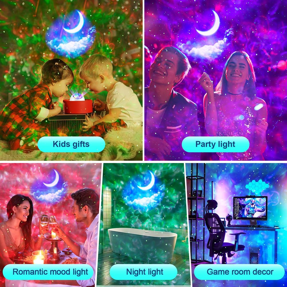 One Fire Galaxy Lights sync with music for dynamic parties or cozy evenings.
