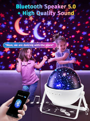 One Fire star projector three-level brightness for day and night use