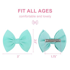 ONENINEDREAM baby bows pink close-up demonstrates versatile styling for outfits and photos