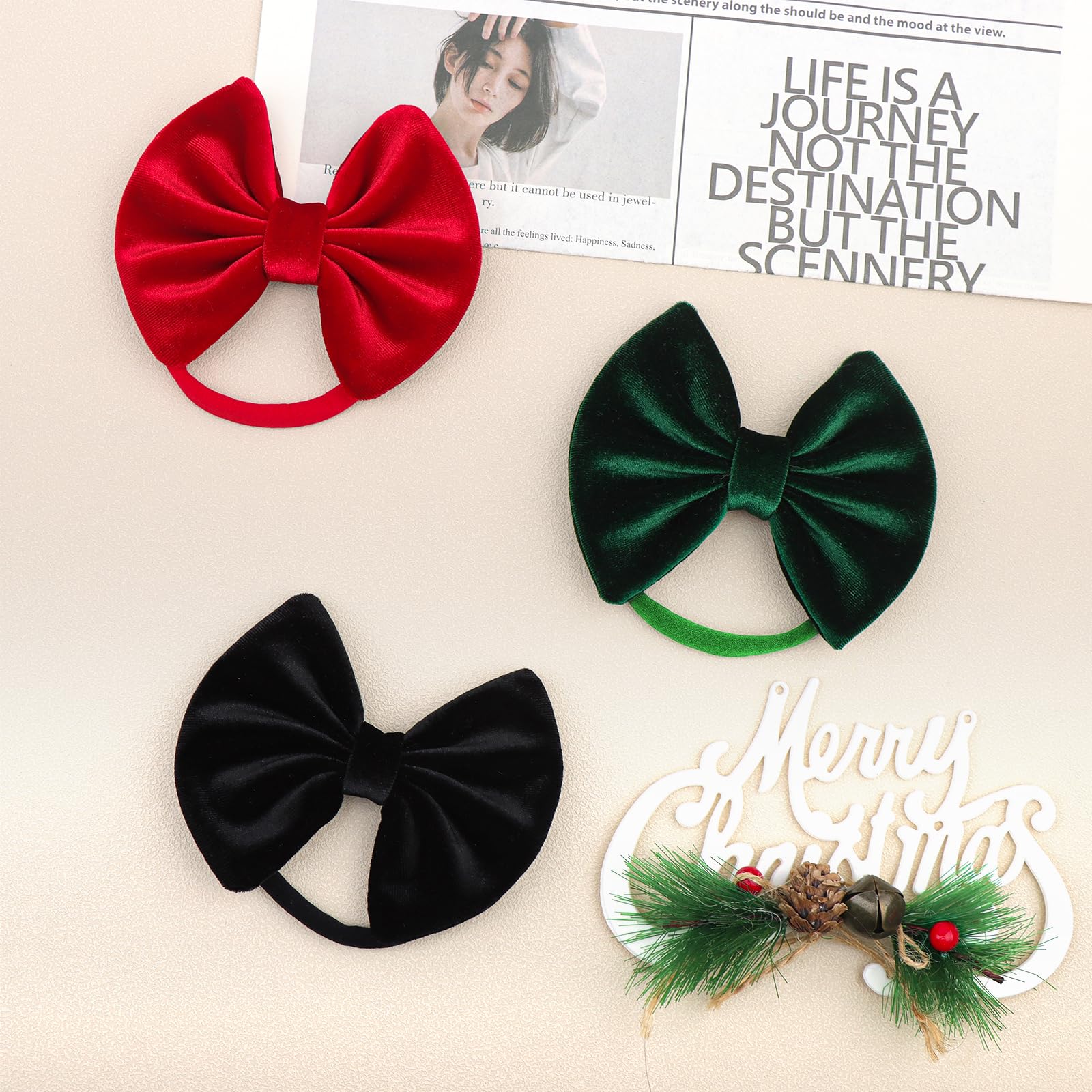 ONENINEDREAM festive baby headband suitable for Christmas photos and daily outfits