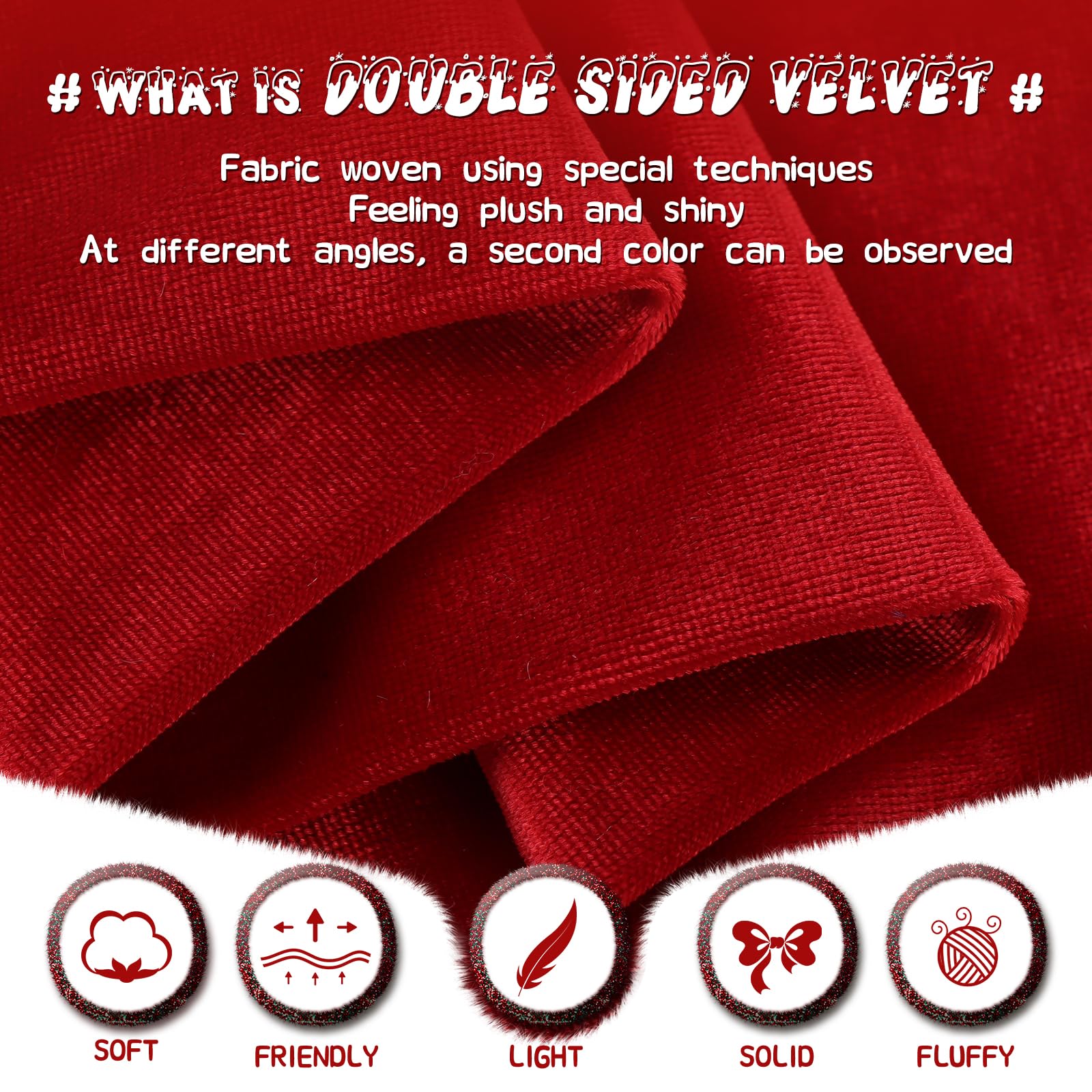 ONENINEDREAM baby girls velvet bows clips offer gentle comfort and festive color