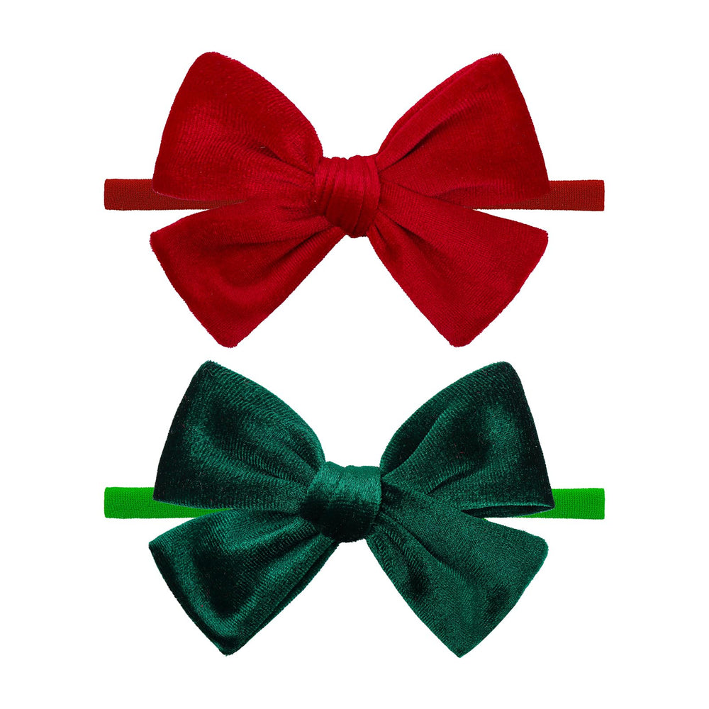 ONENINEDREAM Christmas bows in red and green packaging, ready for gifting and styling.