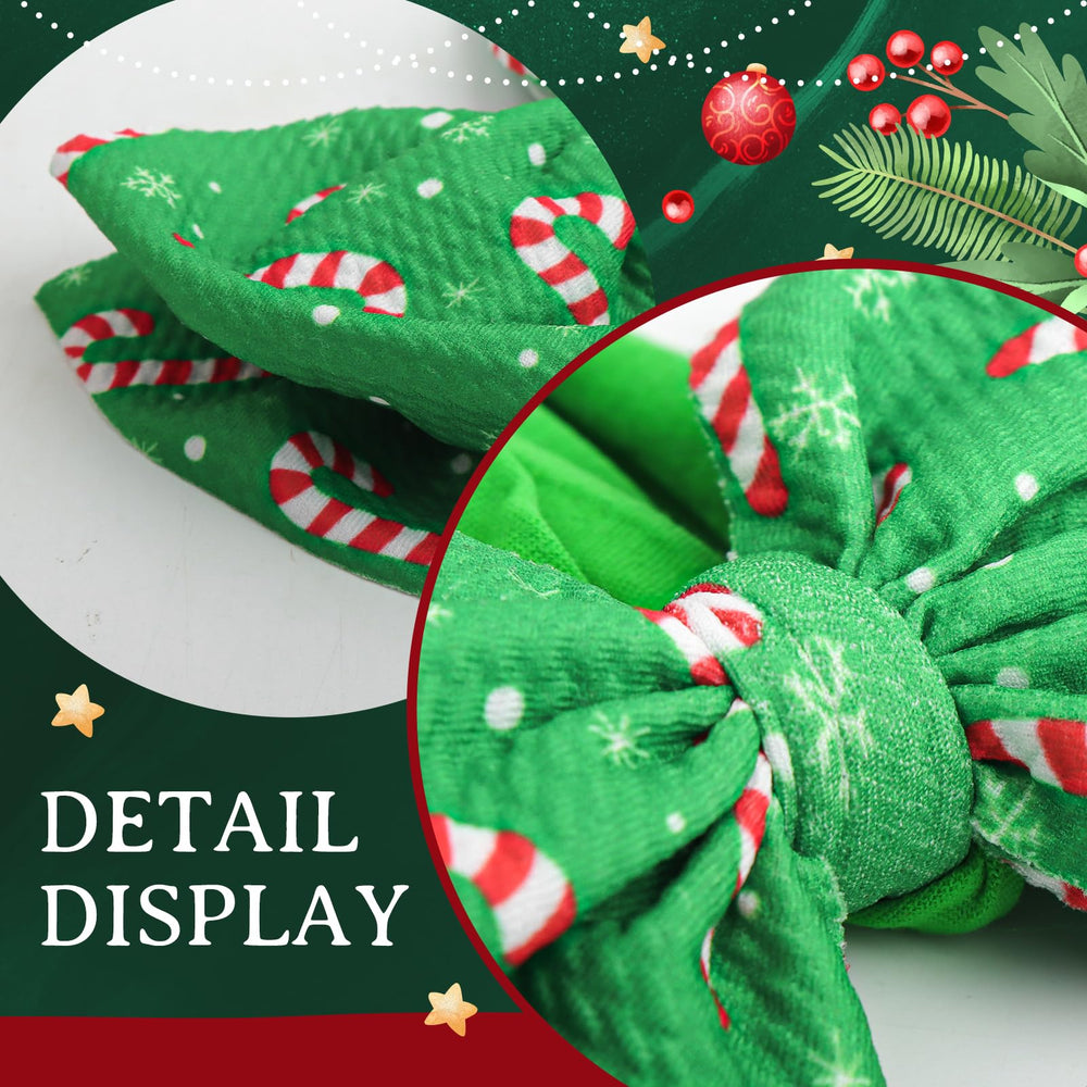 ONENINEDREAM Christmas headbands two-pack to enhance party outfits.