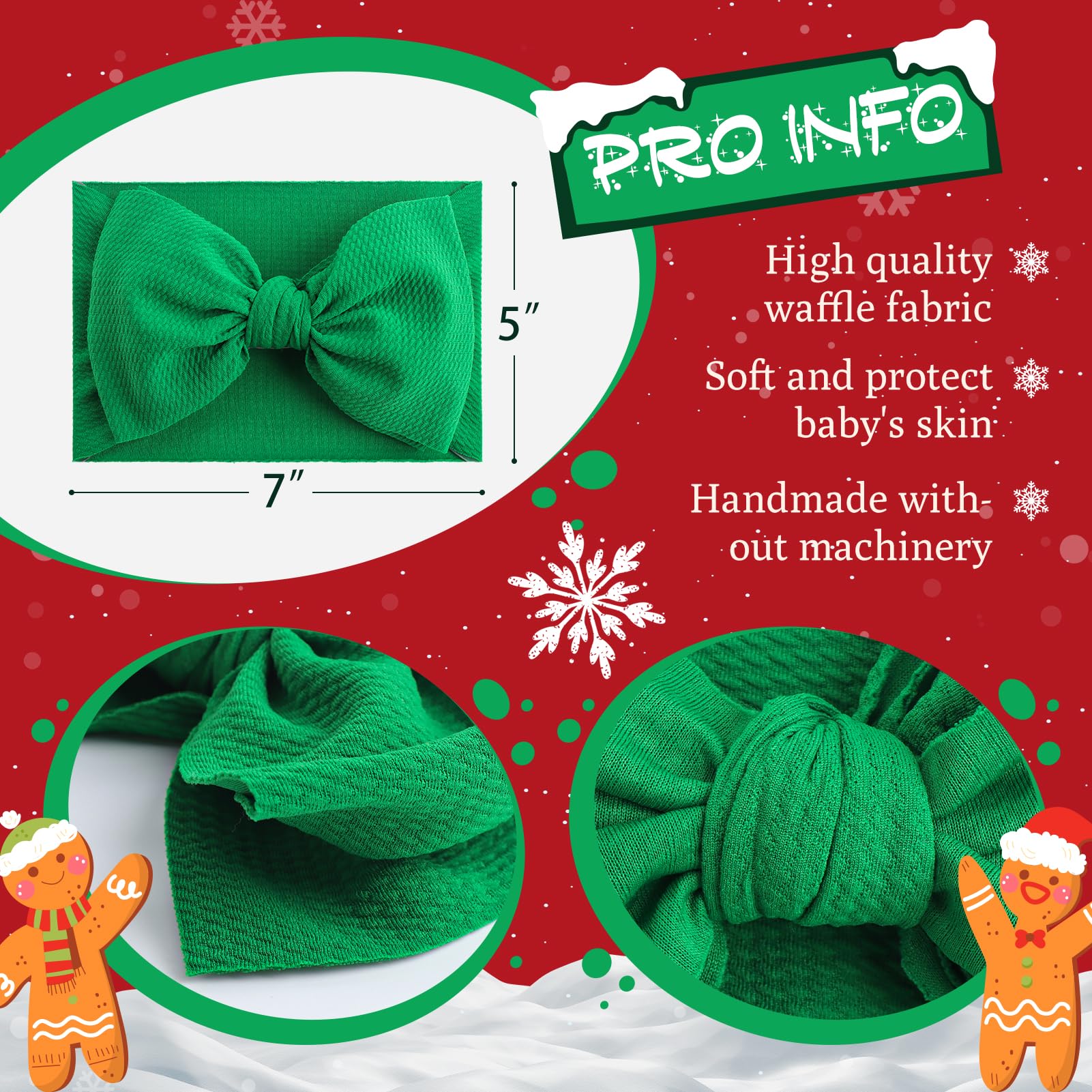 ONENINEDREAM Christmas numbers bow for festive siblings photos and celebrations