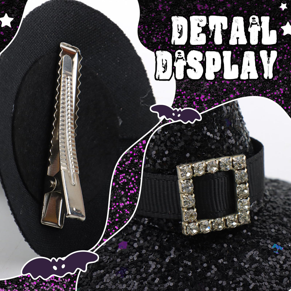 ONENINEDREAM glittery clips provide all-day secure wear for kids and adults.
