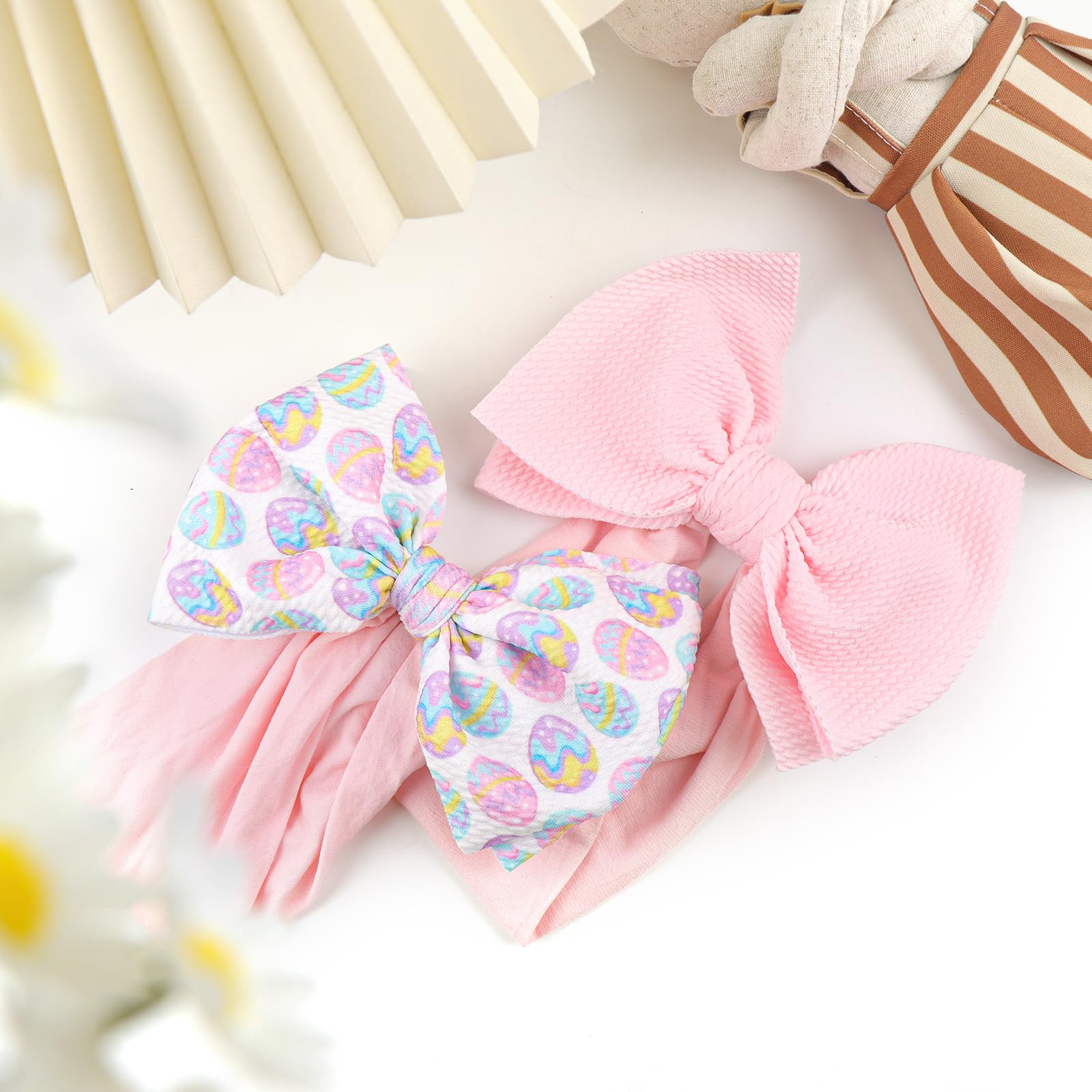 ONENINEDREAM Easter baby bows gift-ready packaging for easy gifting