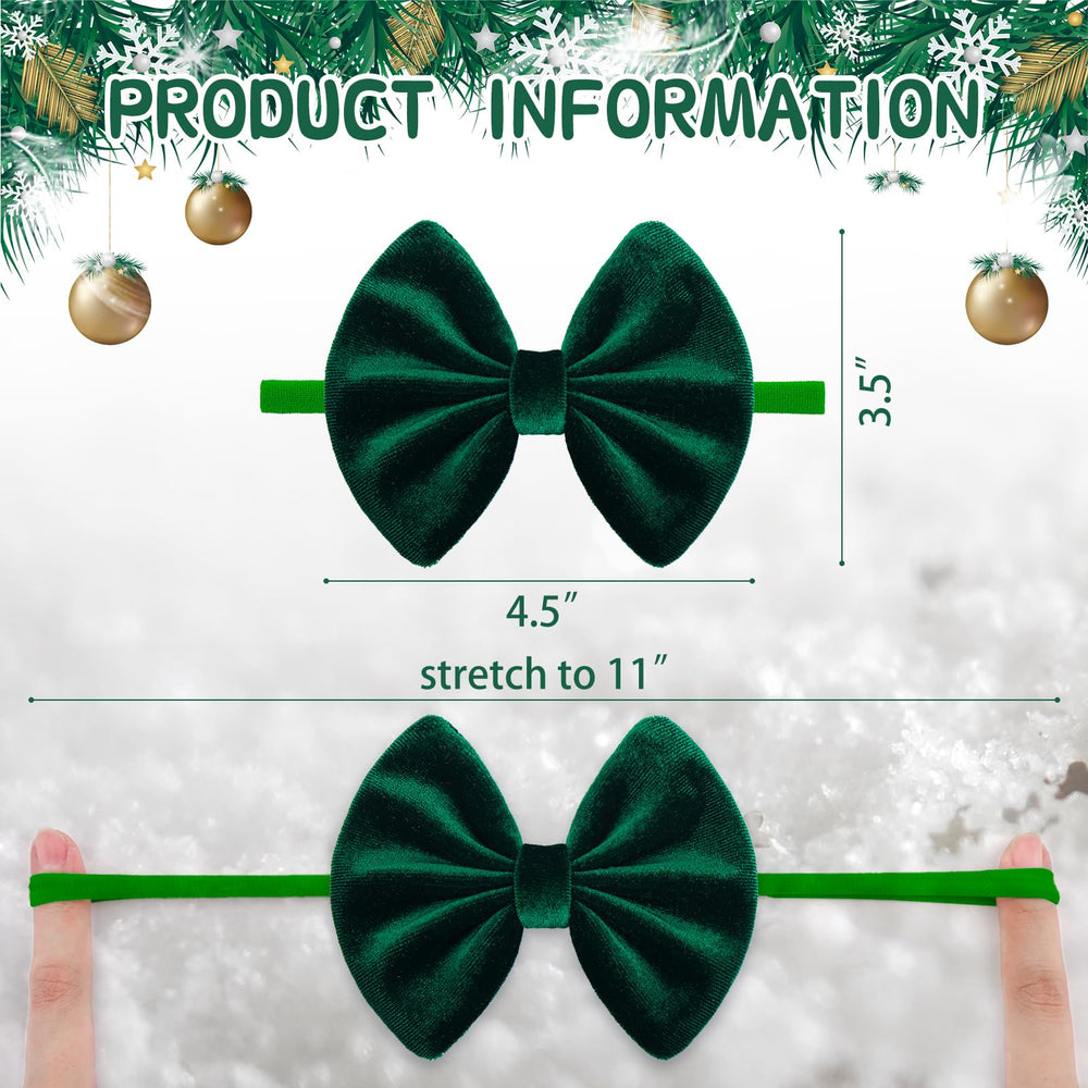 ONENINEDREAM elastic nylon headband stretched for snug comfortable fit on growing babies