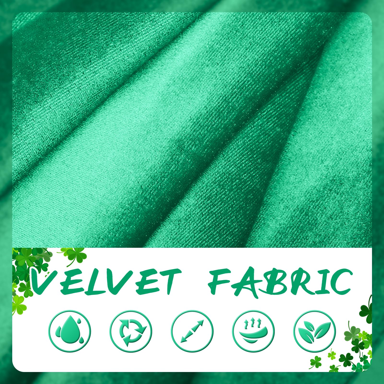 ONENINEDREAM gift-ready St. Patrick's Day headband set for baby showers and birthdays.
