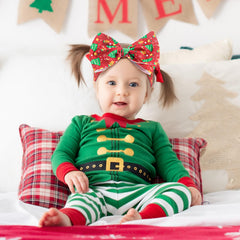ONENINEDREAM gingerbread figure headband adds playful charm to winter celebrations