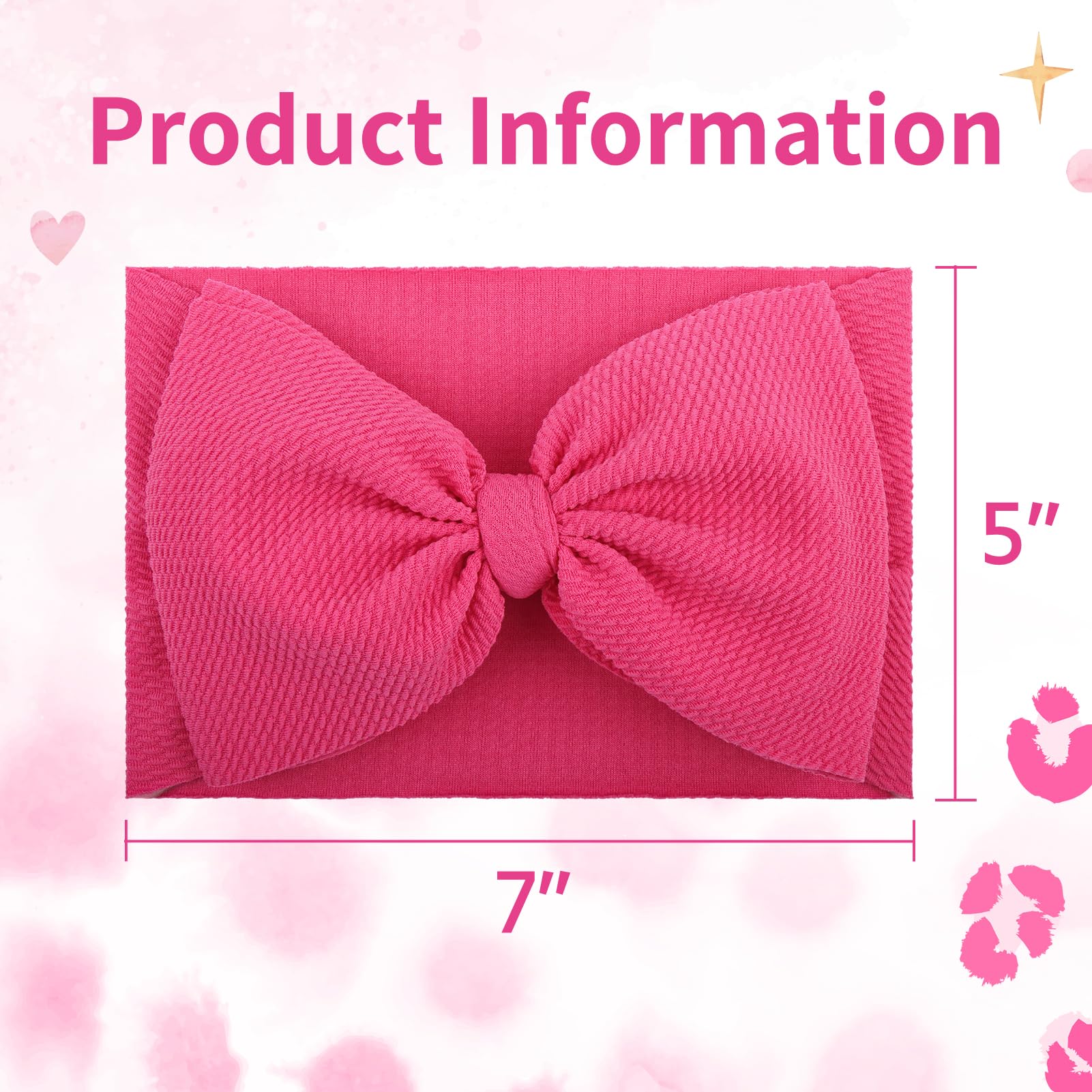 ONENINEDREAM stretchy bands securely hold fine or thick hair without slipping.