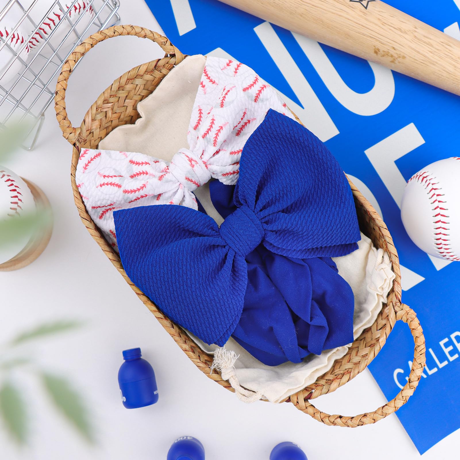 ONENINEDREAM newborn headband blue ideal for photography props
