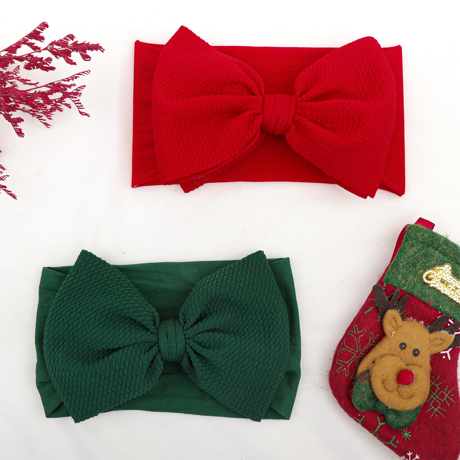 ONENINEDREAM newborn-to-toddler size headband for growing with your child.