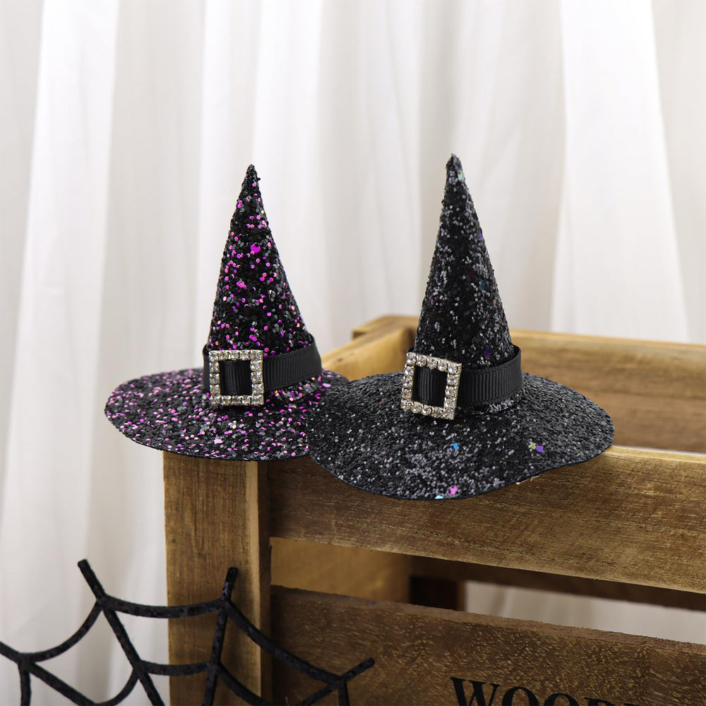 ONENINEDREAM versatile witch-hat hair clip adds charm to costumes and outfits.
