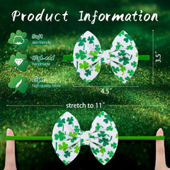 ONENINEDREAM newborn headband 4.5-inch bow for versatile styling.
