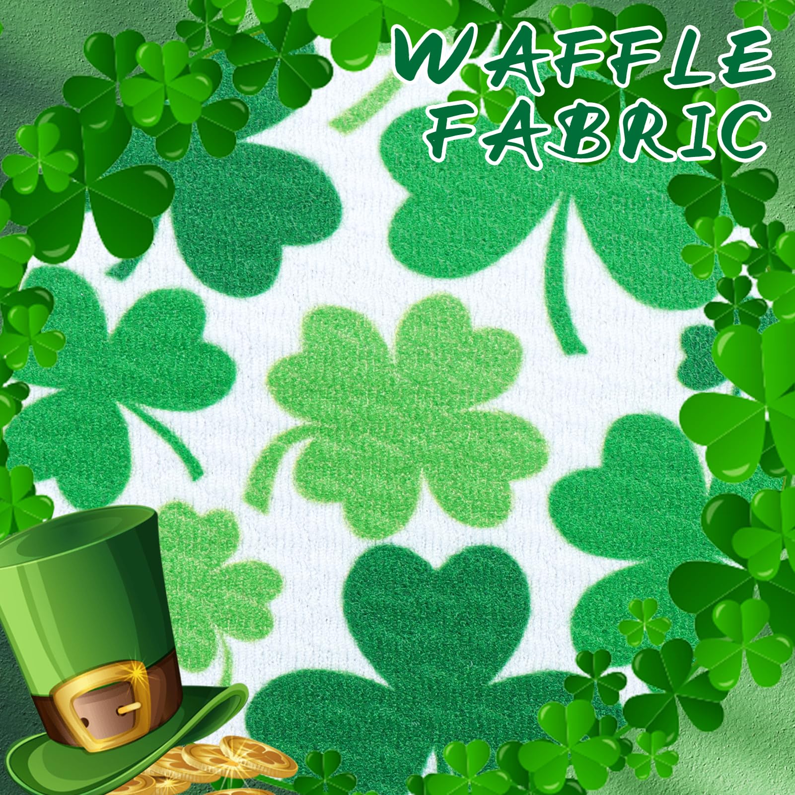 ONENINEDREAM st patricks day hairband two-pack versatile outfits and photoshoots.
