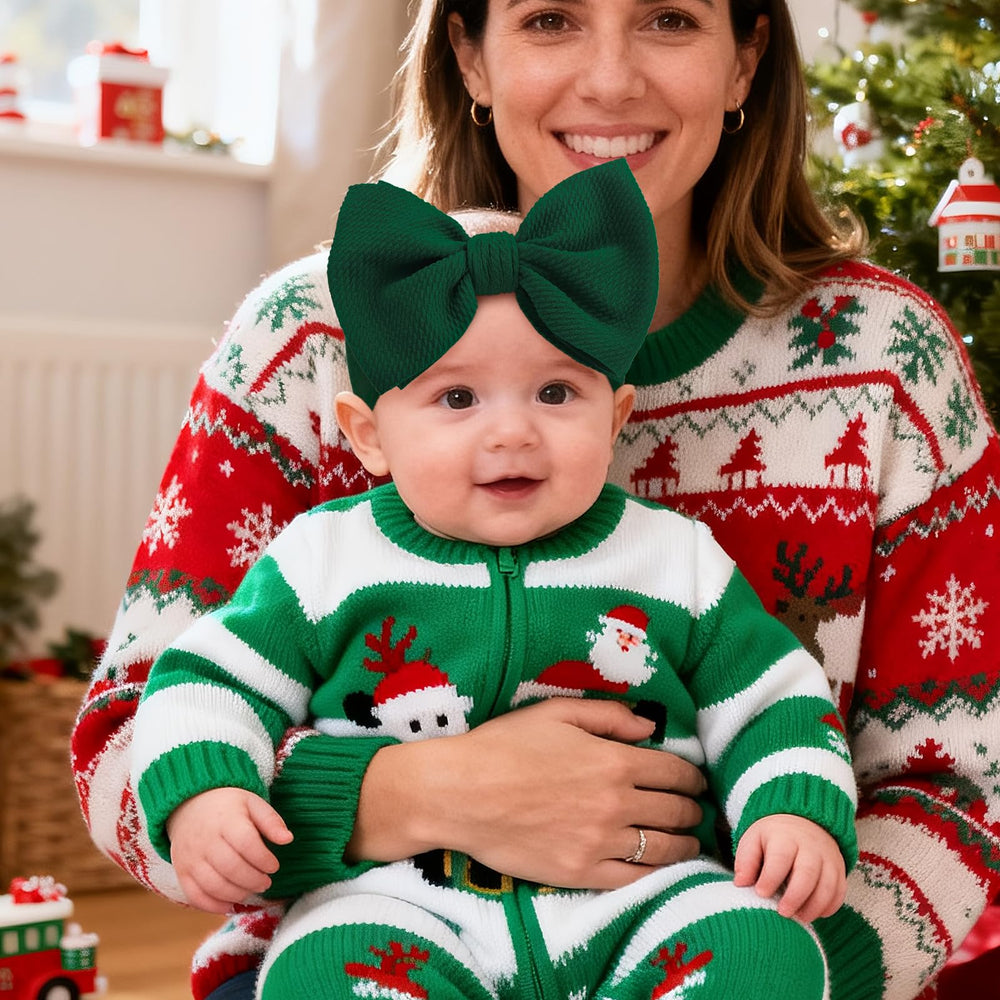 ONENINEDREAM two-pack headbands gift set for newborns and toddlers.