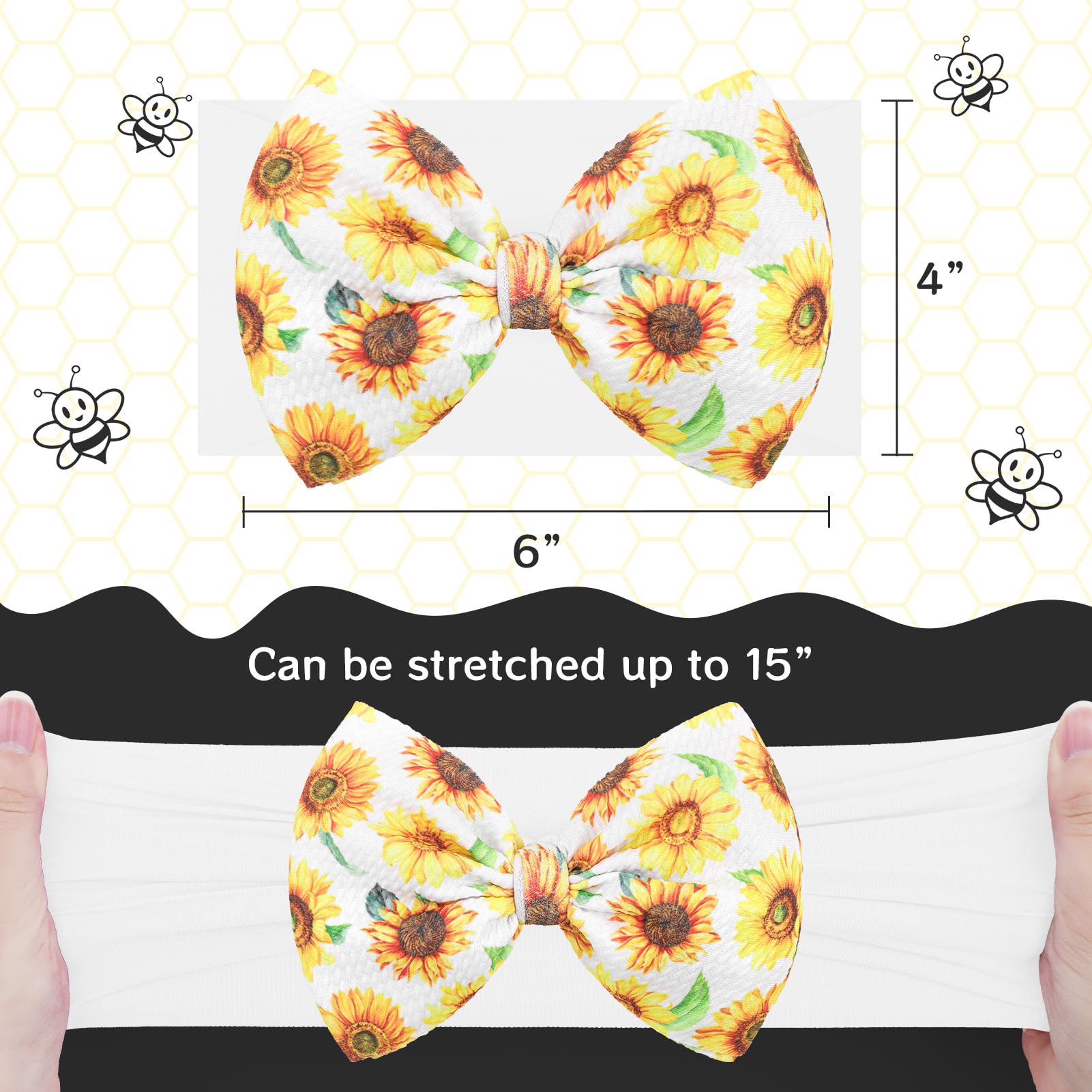 ONENINEDREAM two-piece bow set ideal gift for babies