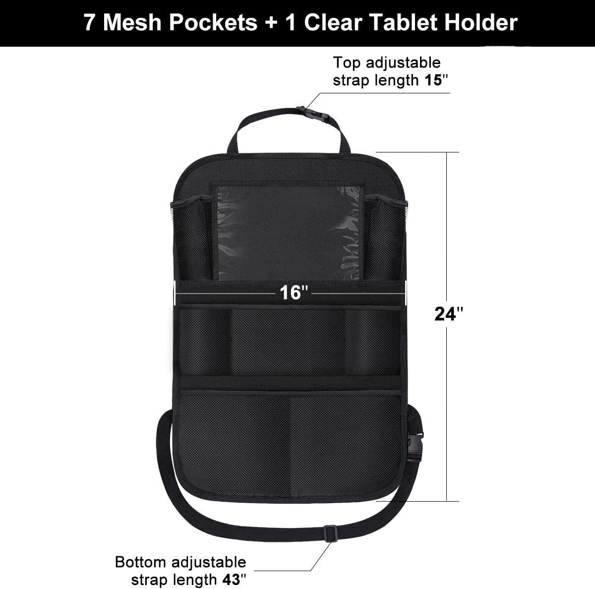 ONE PIX installs quickly with top and bottom adjustable straps for a snug car fit.