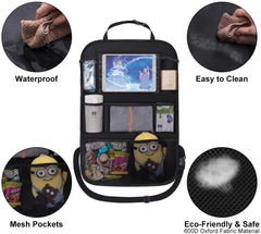 ONE PIX 11-inch tablet sleeve protects devices while passengers watch on the go.