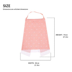 ONEUPIN nursing cover adjustable neck-strap ensures a secure, comfortable fit