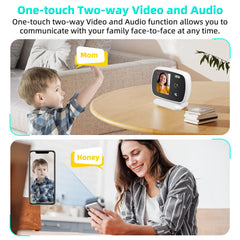 OneWare kids one-tap call button shows effortless family communication at a glance.