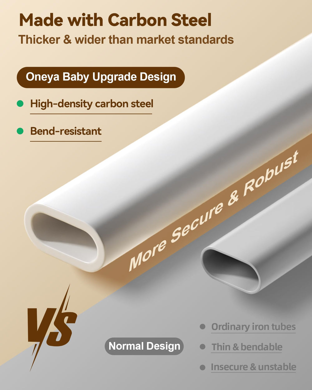 Oneya Baby bed rails queen installation image showcases quick setup