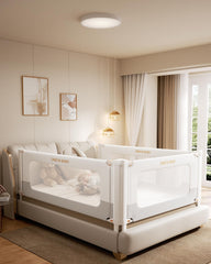 ONEYA BABY bed rails nail-free installation for secure setup