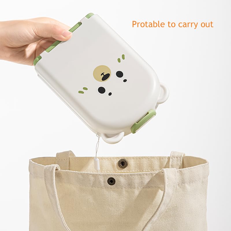 Onluckdeer travel-friendly set fits in a bag for mess-free trips